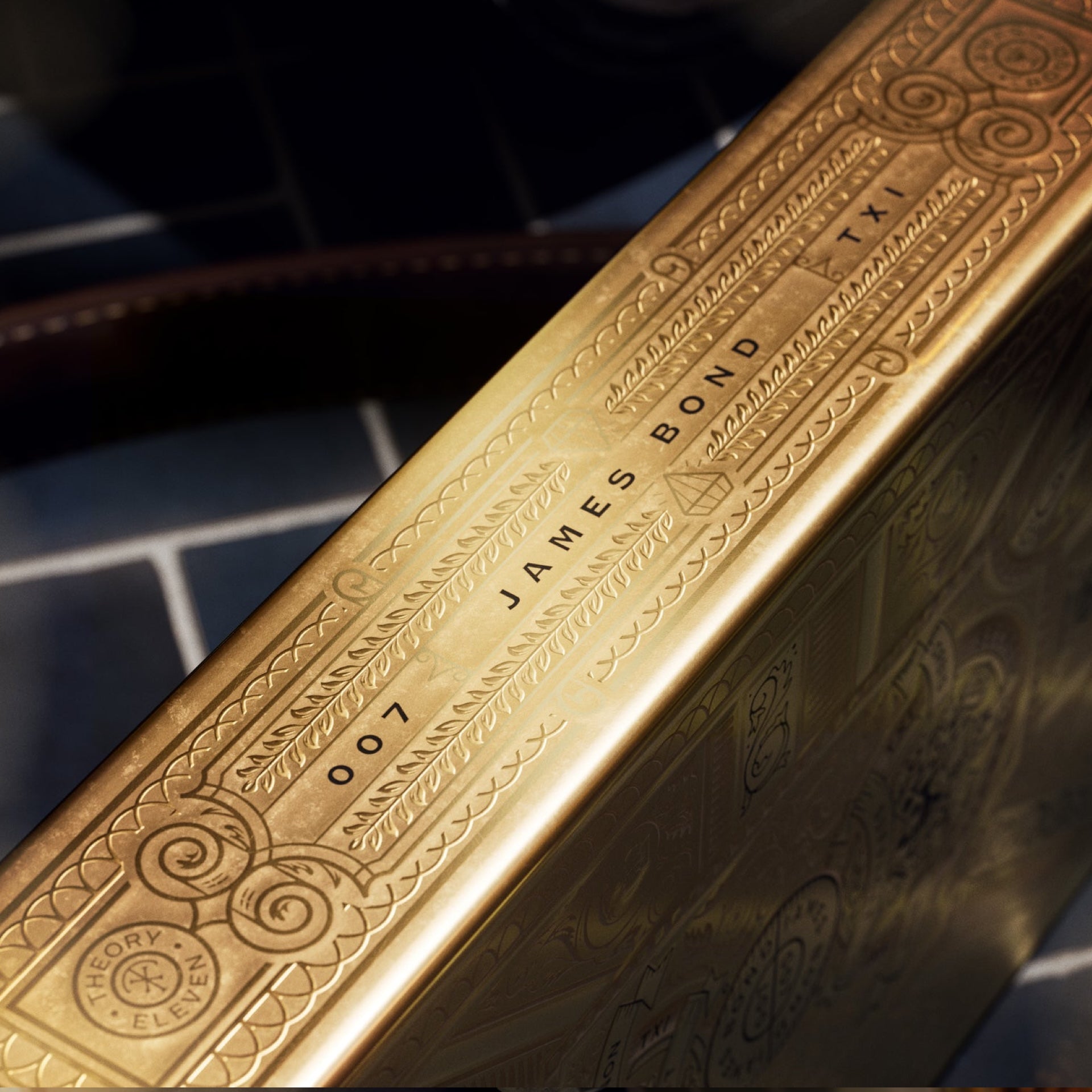 James Bond 007 GOLD Edition Playing Cards | Theory 11 Cardvo Cards