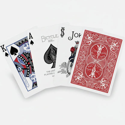 Bicycle Sterling Playing Cards – Red or Blue