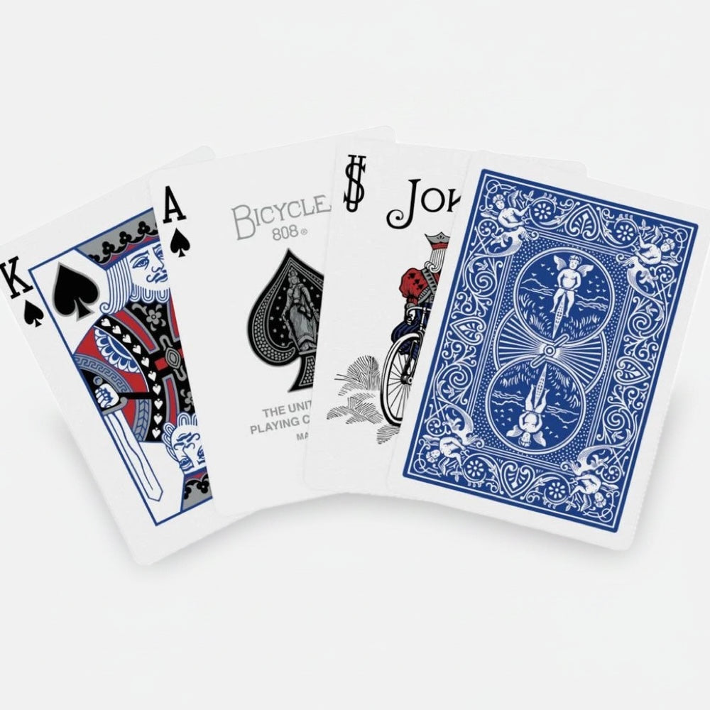Bicycle Sterling Playing Cards – Red or Blue