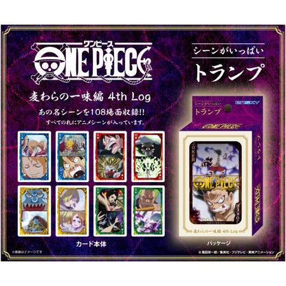 "One Piece" Scene Plenty of Playing Cards, Straw Hat Crew Edition 4th Log by Ensky