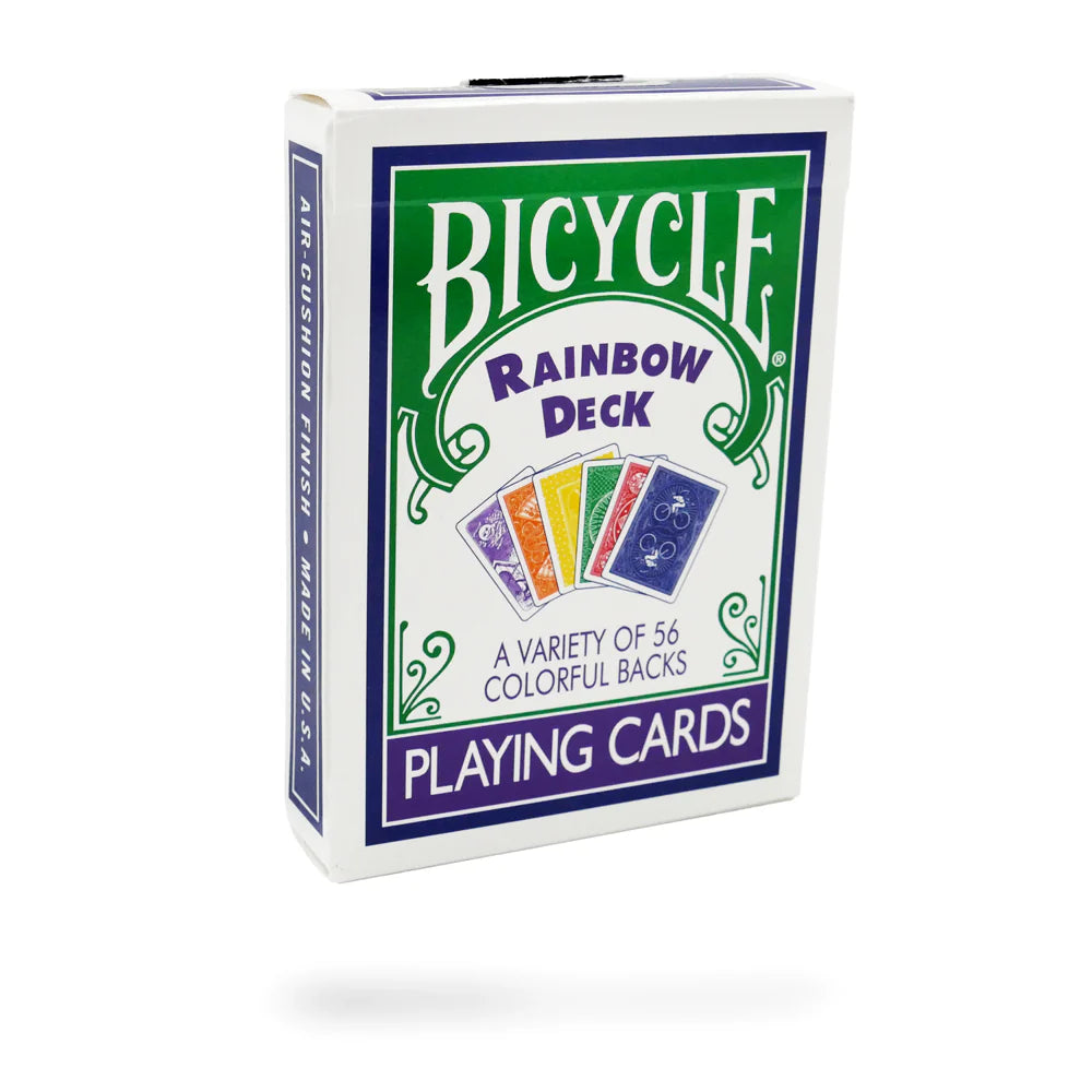 Bicycle Ultimate Rainbow Cards Deck - A Variety of 56 Colorful Backs