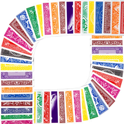 Bicycle Ultimate Rainbow Cards Deck - A Variety of 56 Colorful Backs