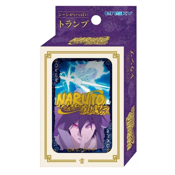 Naruto Shippuden Full of Scenes Thunder Playing Cards By Ensky