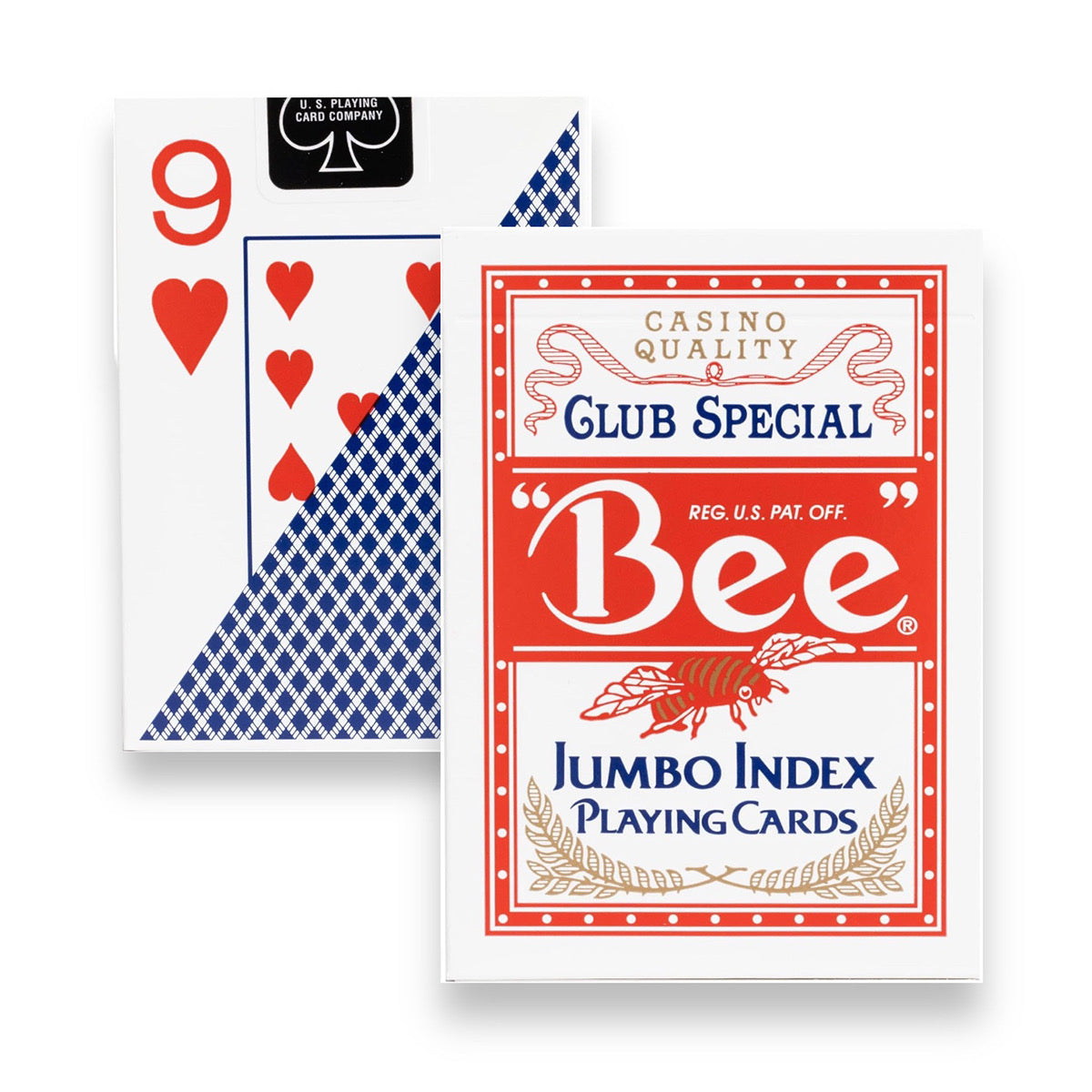 Bee Cards Casino Jumbo Index Playing Poker Cards
