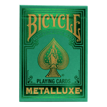 Bicycle Metalluxe Gold Silver Orange Red Green Blue Foil Playing Cards