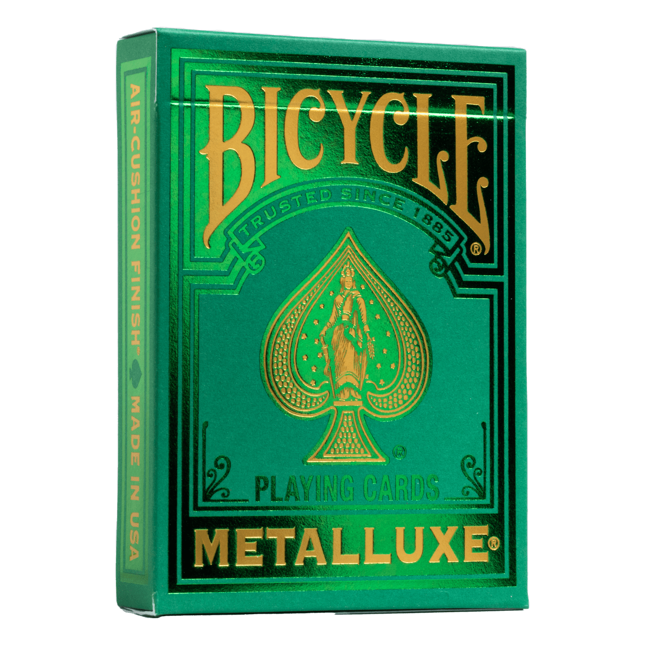 Bicycle Metalluxe Green 2022 Playing Cards