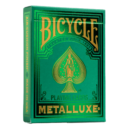 Bicycle Metalluxe Green 2022 Playing Cards