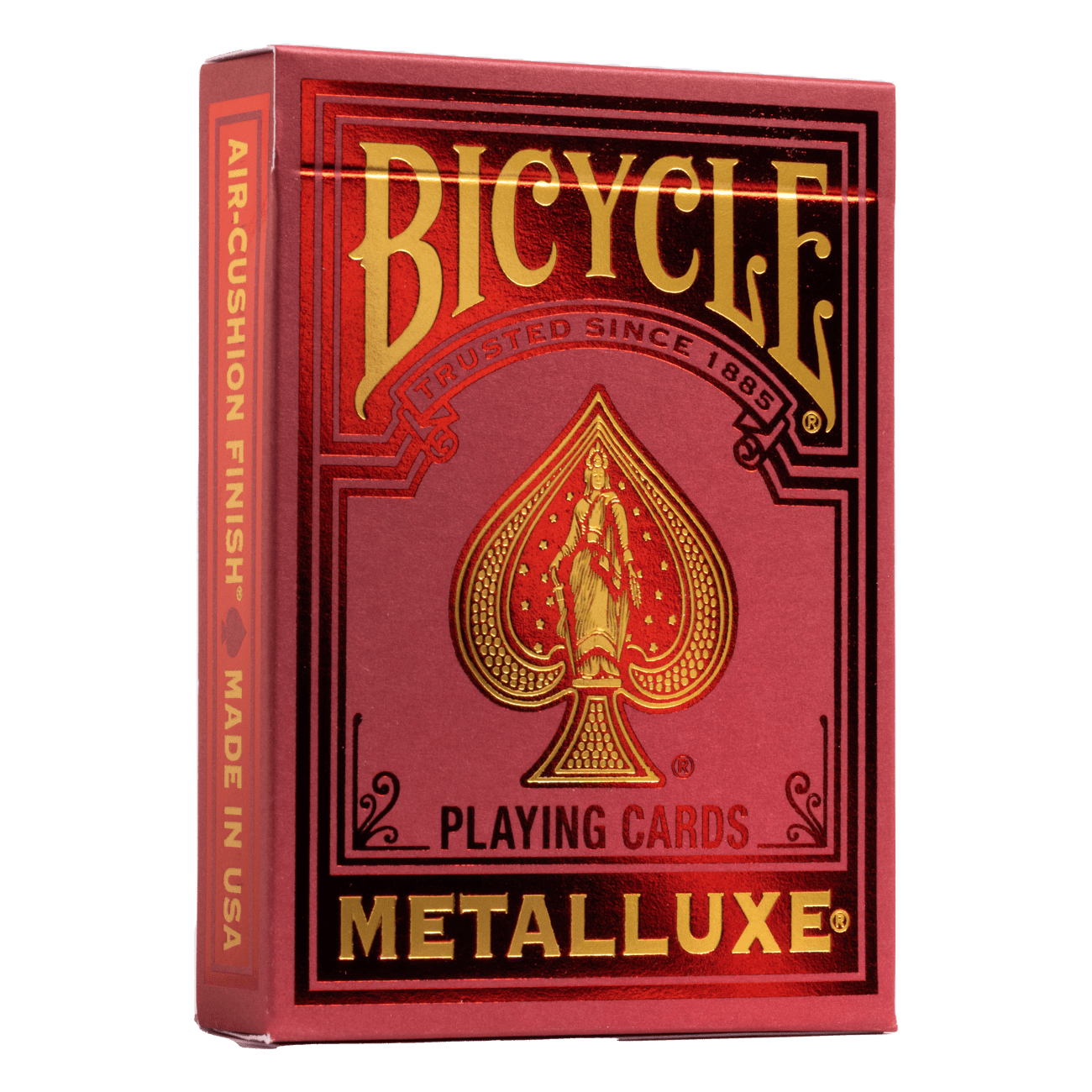 Bicycle Metalluxe Red 2022 Playing Cards