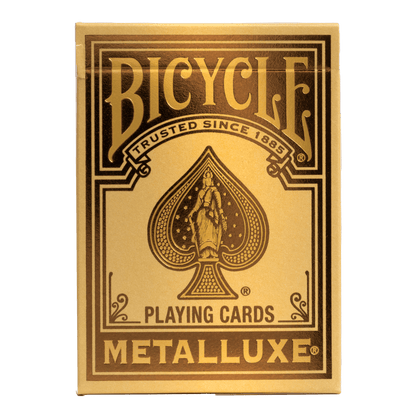 Bicycle Metalluxe Gold 2022 Playing Cards