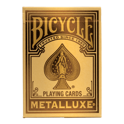 Bicycle Metalluxe Gold Silver Orange Red Green Blue Foil Playing Cards