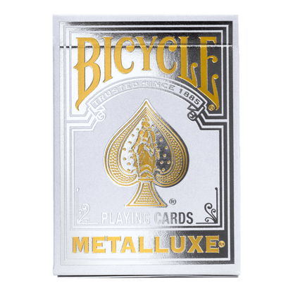 Bicycle Metalluxe Gold Silver Orange Red Green Blue Foil Playing Cards