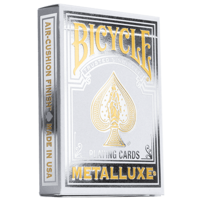 Bicycle Metalluxe Silver Playing Cards
