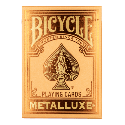 Bicycle Metalluxe Gold Silver Orange Red Green Blue Foil Playing Cards