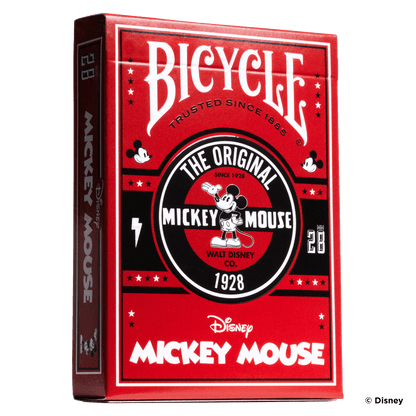 Disney Classic Mickey Mouse inspired Playing Cards by Bicycle