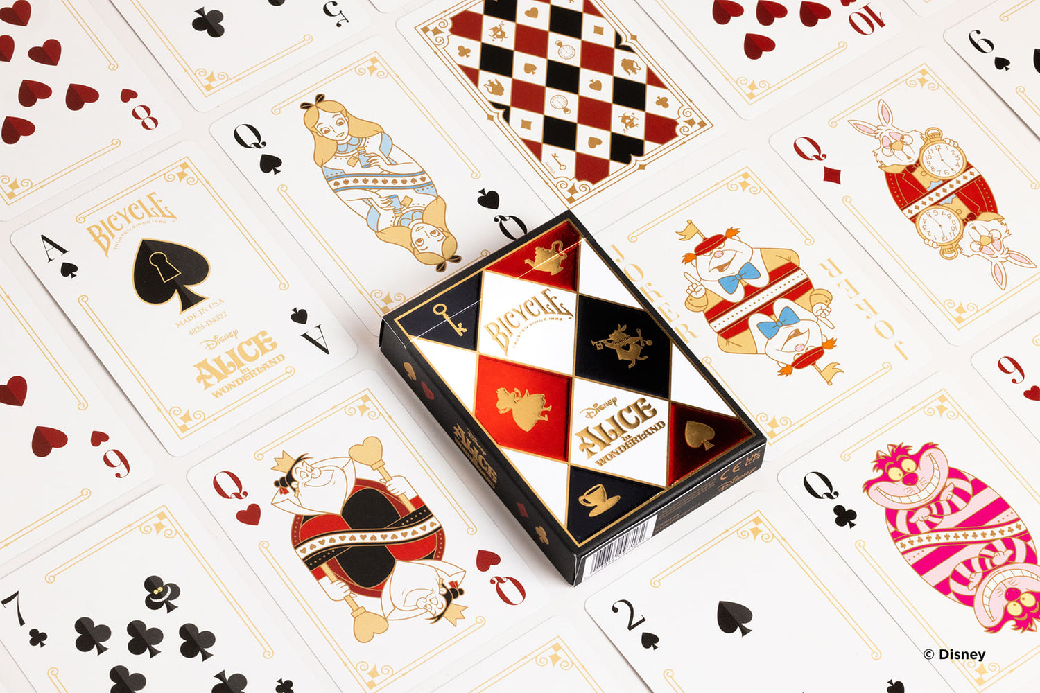 Disney Alice in Wonderland Inspired Playing Cards by Bicycle