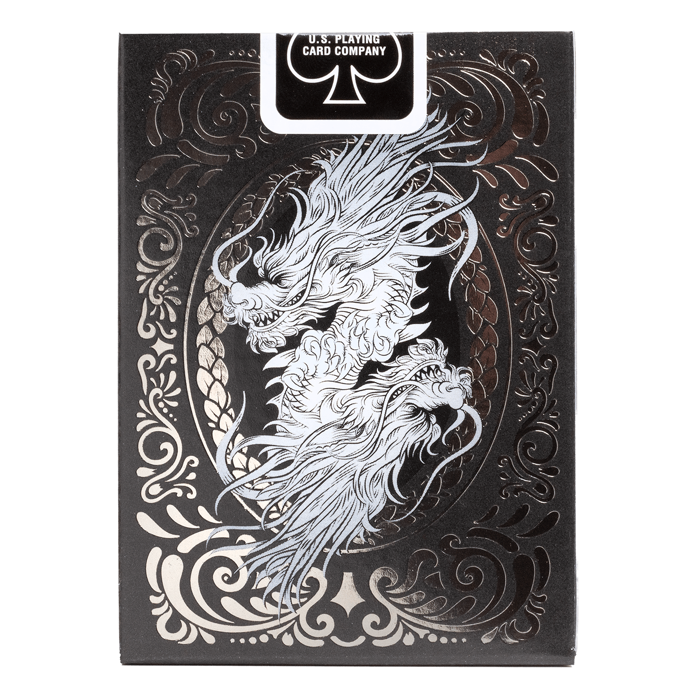 Bicycle Dragon Blue Black Red Gold Playing Cards