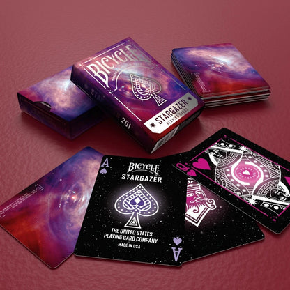 Bicycle Stargazer 201 &amp; 202 Playing Poker Cards by USPCC Astronomy Deck [Official NASA images | Made in USA]