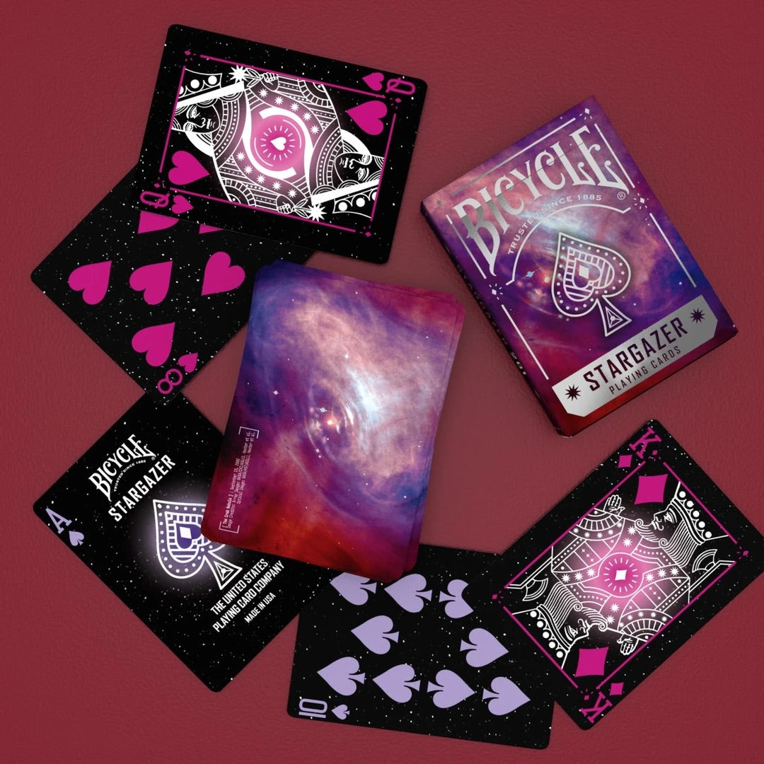 Bicycle Stargazer 201 &amp; 202 Playing Poker Cards by USPCC Astronomy Deck [Official NASA images | Made in USA]