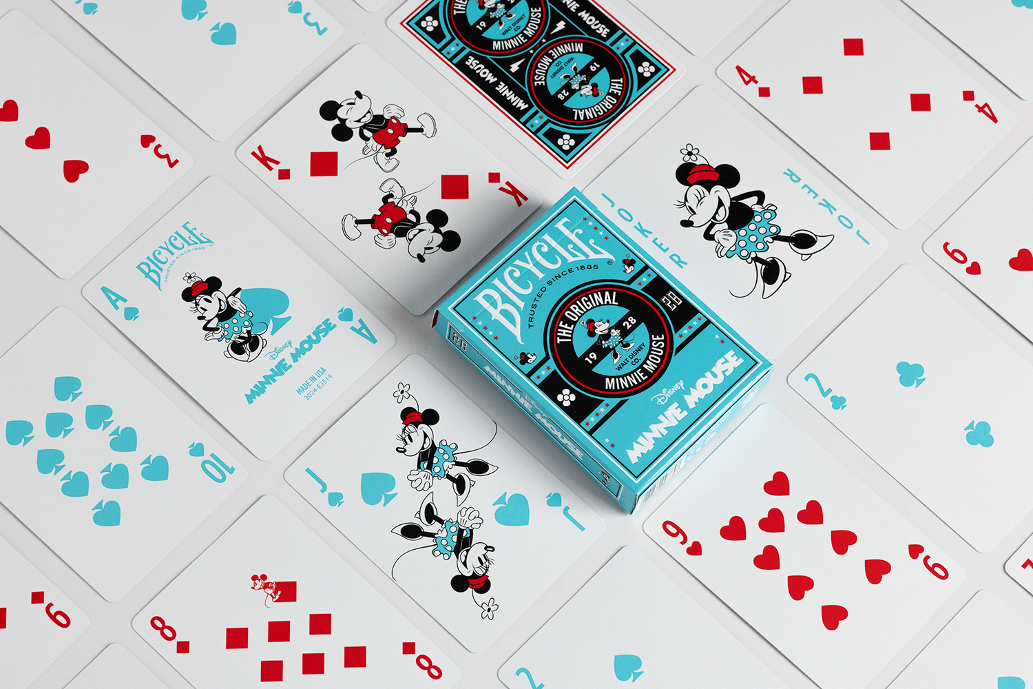Disney Classic Minnie Mouse Inspired Playing Cards by Bicycle