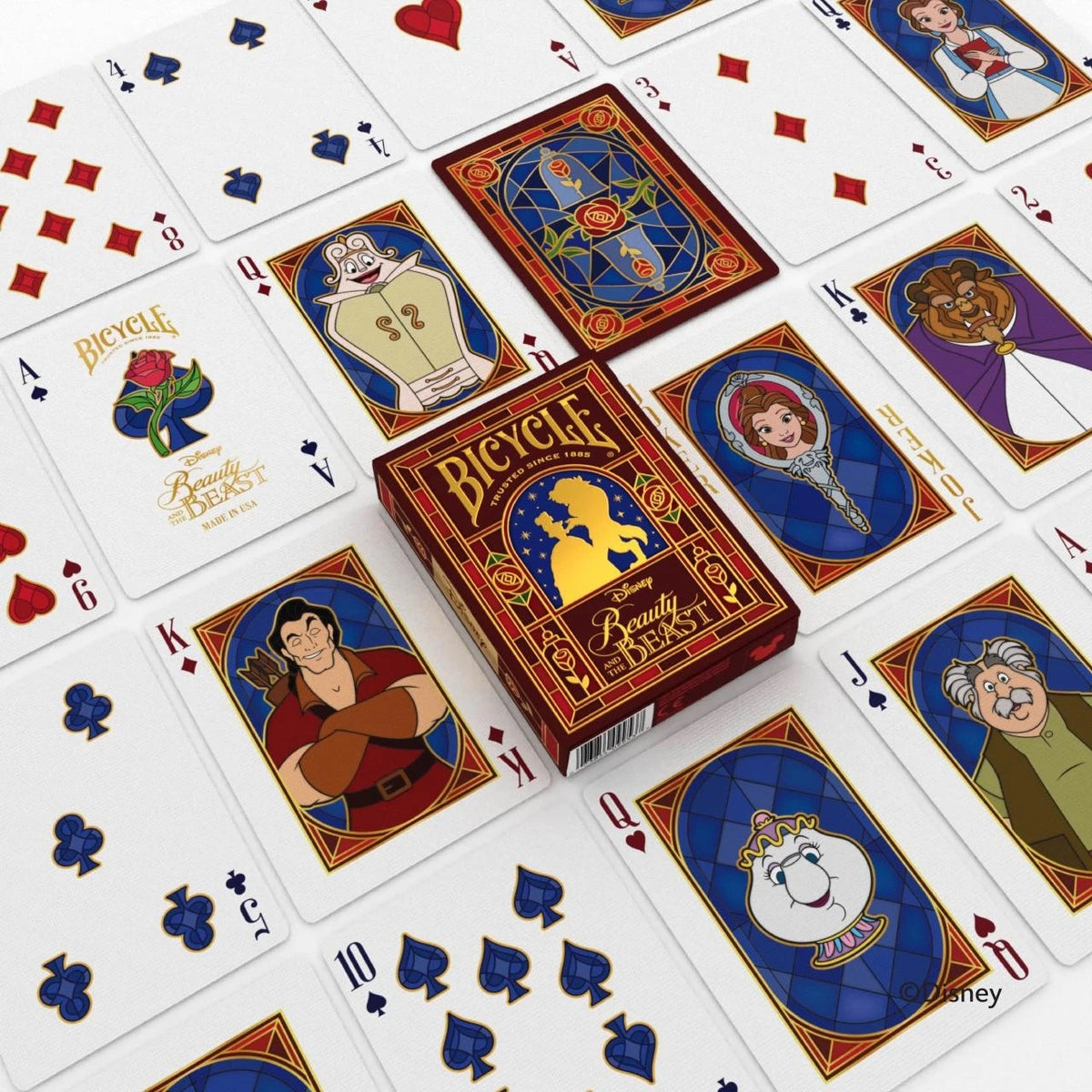 Bicycle Disney Beauty and the Beast Playing Cards