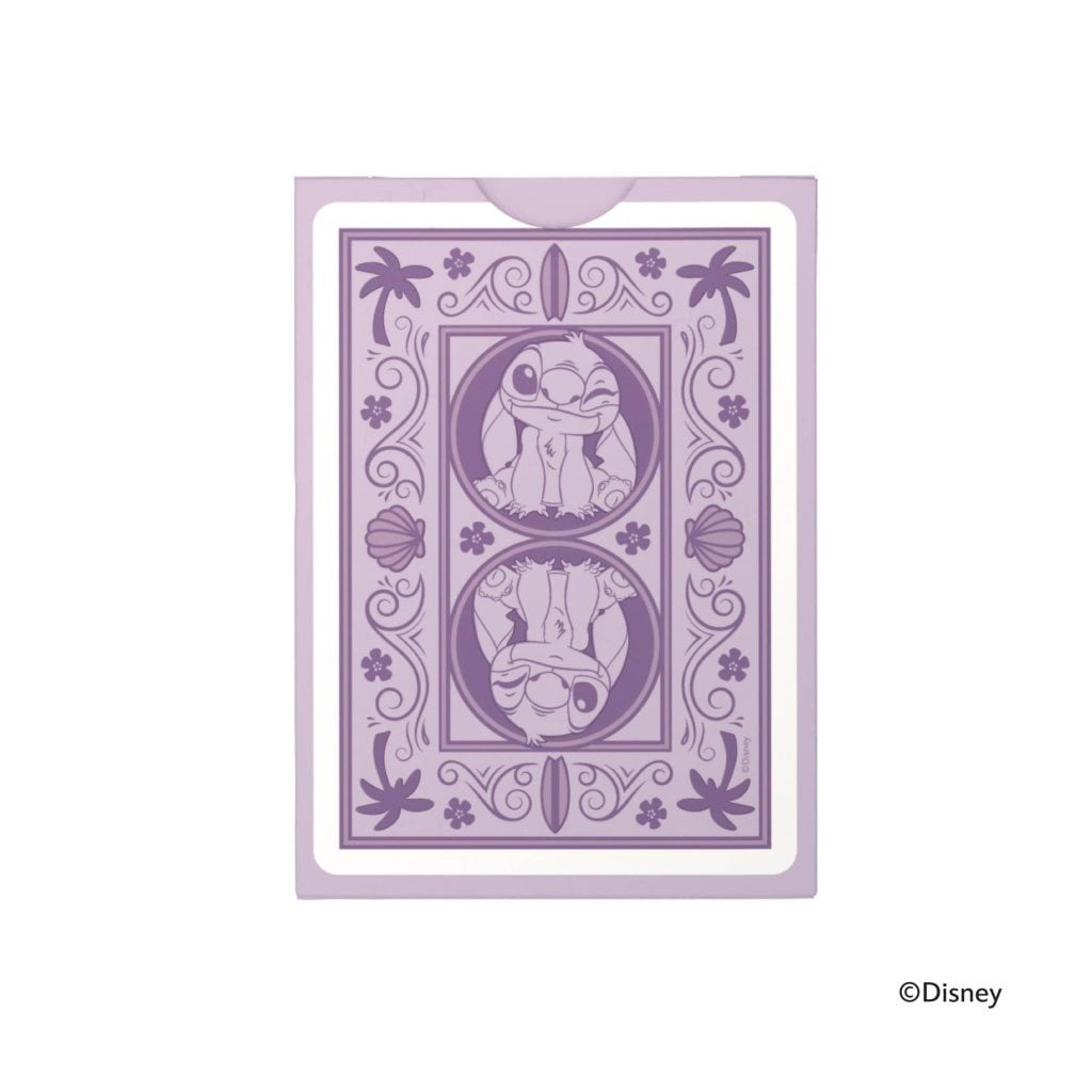 Bicycle Disney Stitch Purple Playing Cards