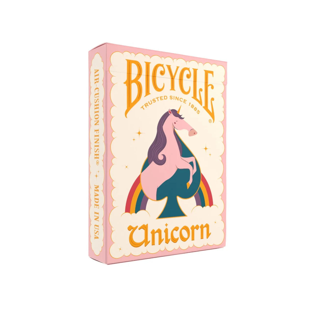 Bicycle Unicorn Pink Playing Cards