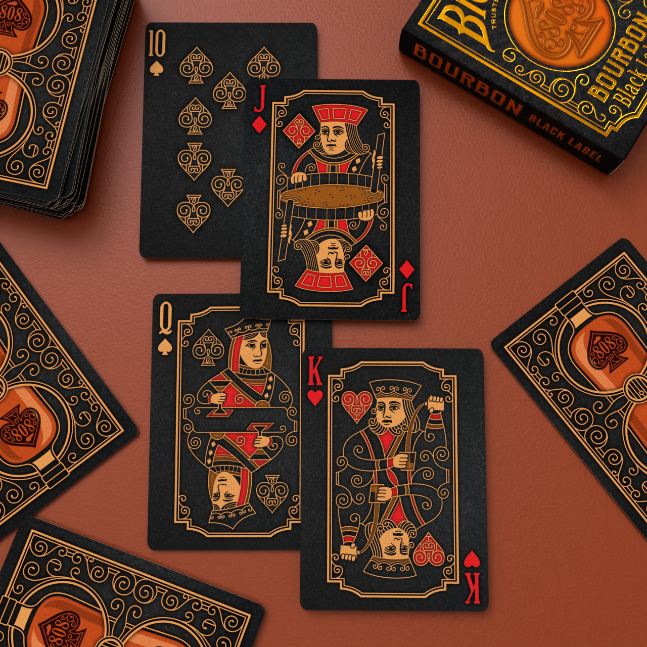 Bicycle Bourbon Black Label Playing Cards