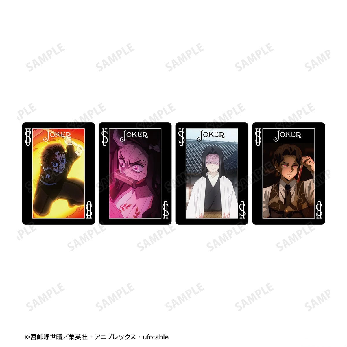 Bicycle Demon Slayer: Kimetsu no Yaiba Playing Cards
