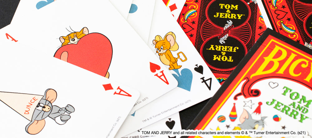 Bicycle Tom and Jerry Playing Cards Japan Exclusive | Cardvo