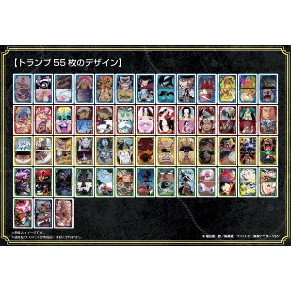 ONE PIECE Scene-Filled Playing Cards: The Seven Warlords of the Sea and Four Emperors Edition