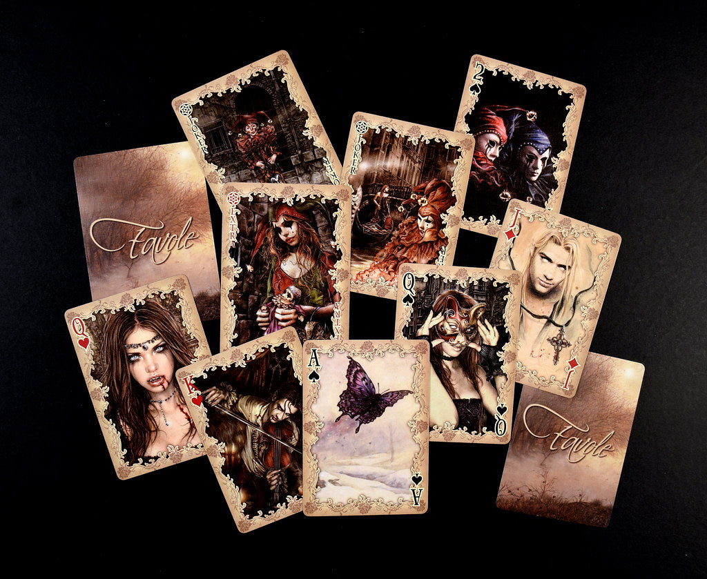 Bicycle Tragic Royalty &amp; Favole Playing Cards Vintage series