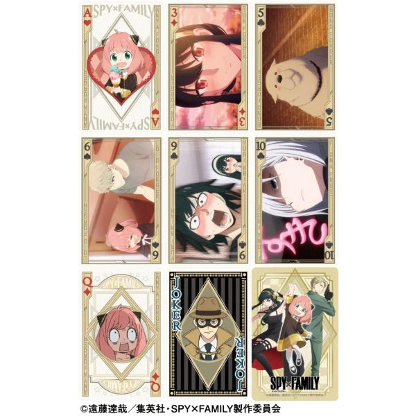 Spy x Family Playing Cards v2 with Clear Case Ensky Anya Loid Yor Forg Cardvo Spy x Family Playing Cards v2 with Clear Case Ensky Anya Loid Yor Forg Cardvo