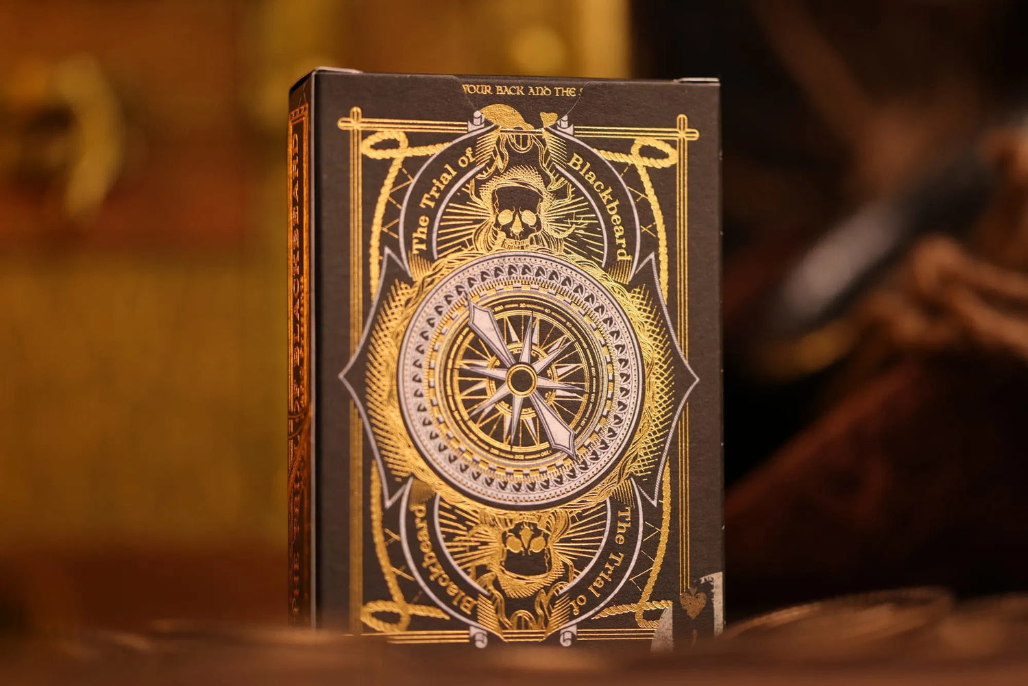 Trial of Blackbeard Playing Cards - Obsibian Black Edition