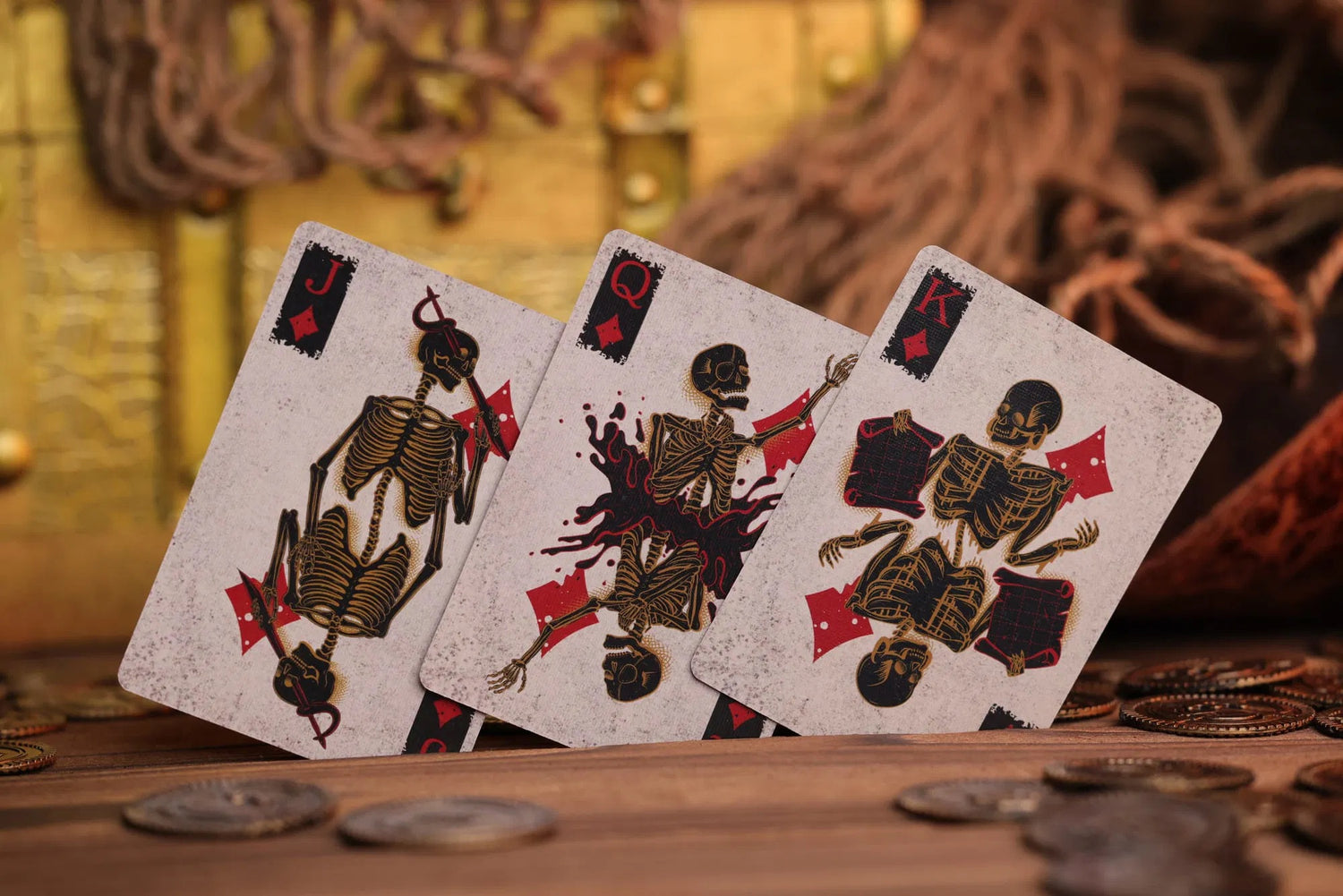 Trial of Blackbeard Playing Cards - Obsibian Black Edition