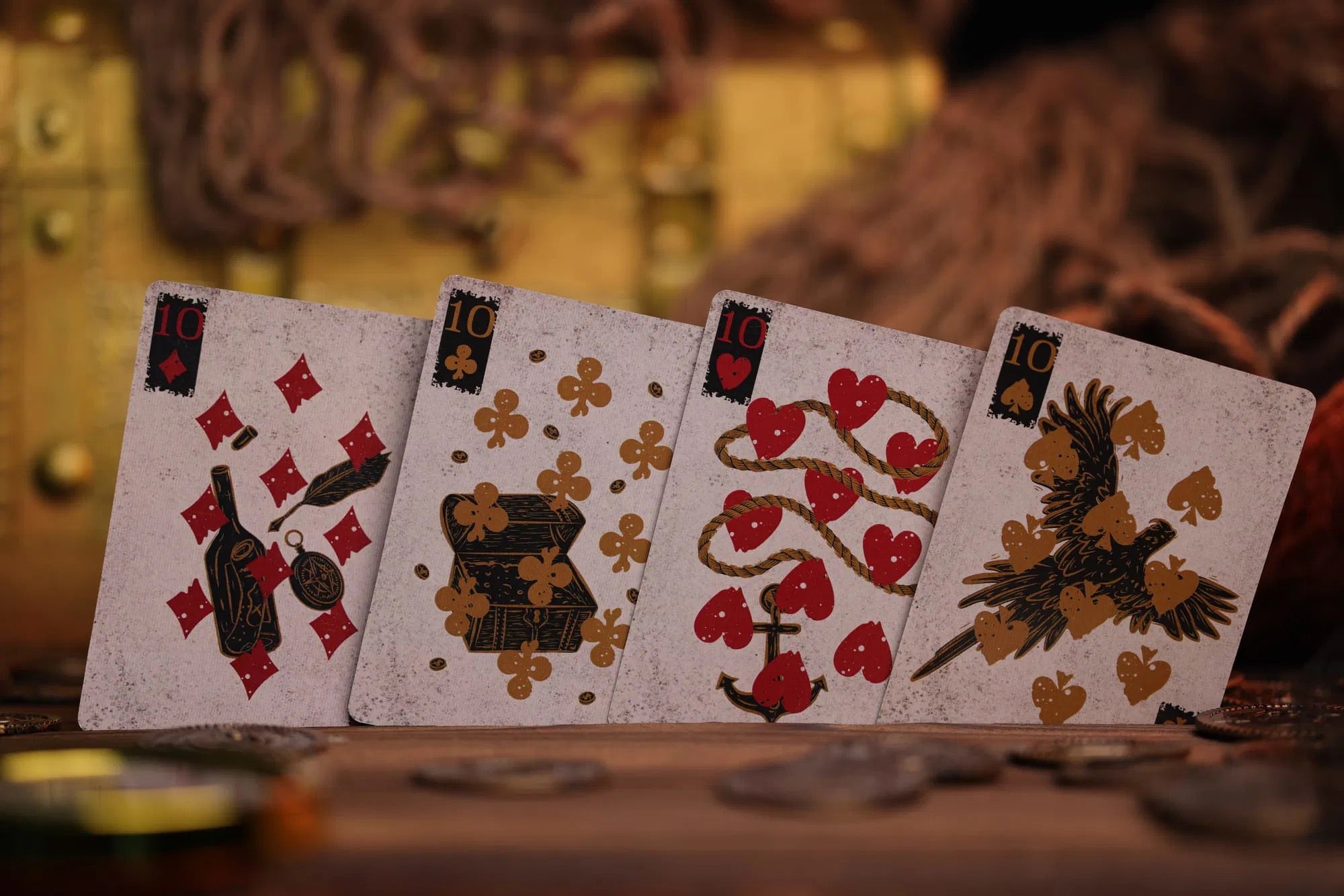 Trial of Blackbeard Playing Cards - Obsibian Black Edition