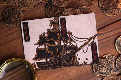 Trial of Blackbeard Playing Cards - Obsibian Black Edition