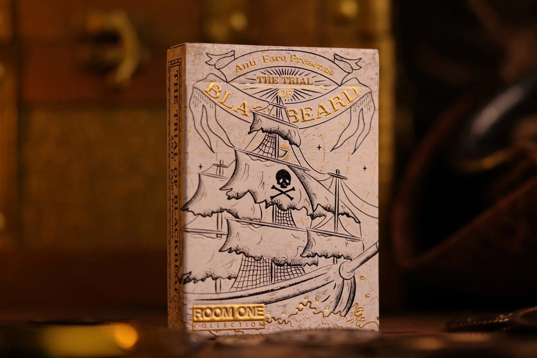 Trial of Blackbeard Playing Cards - Pearl White Edition