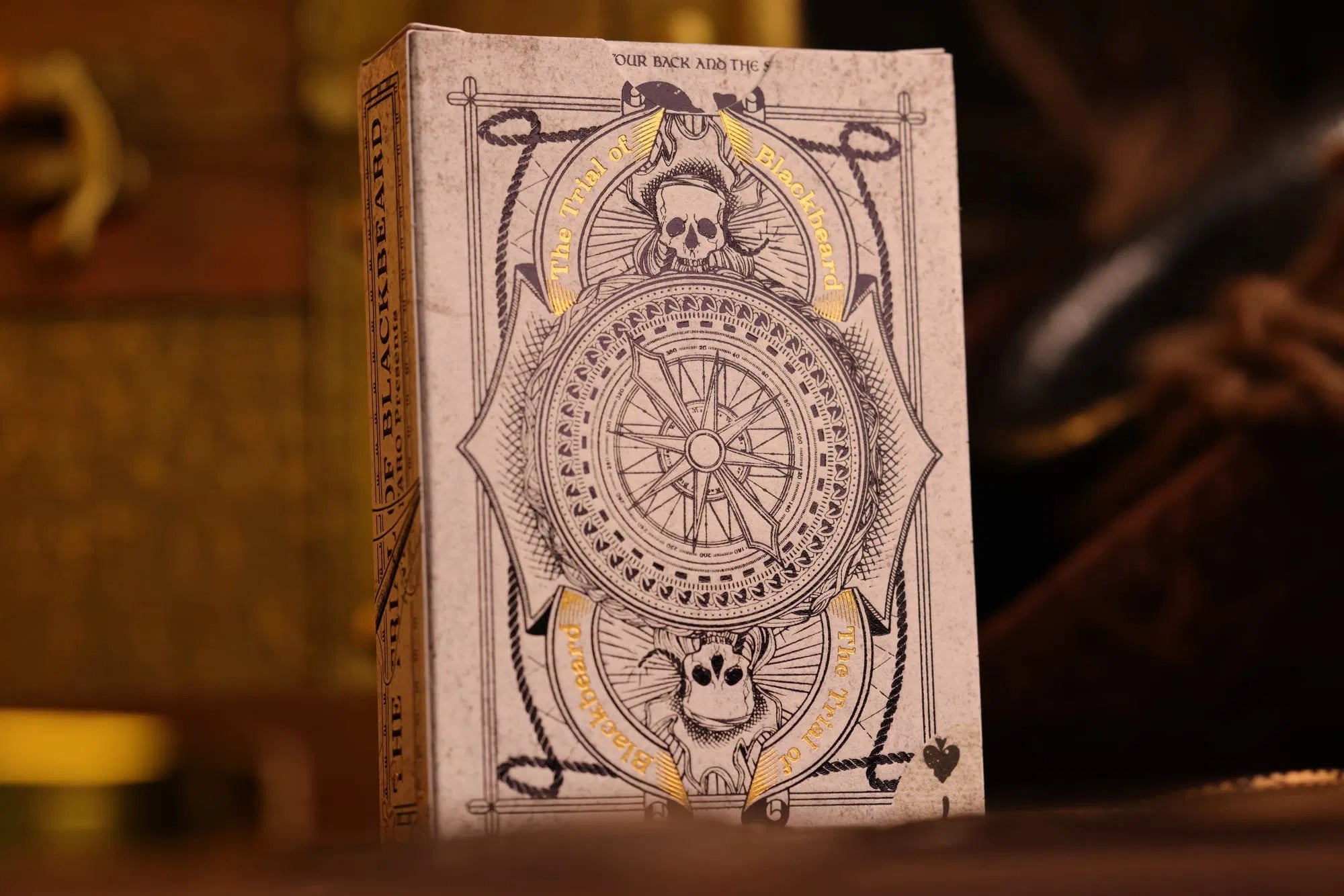 Trial of Blackbeard Playing Cards - Pearl White Edition