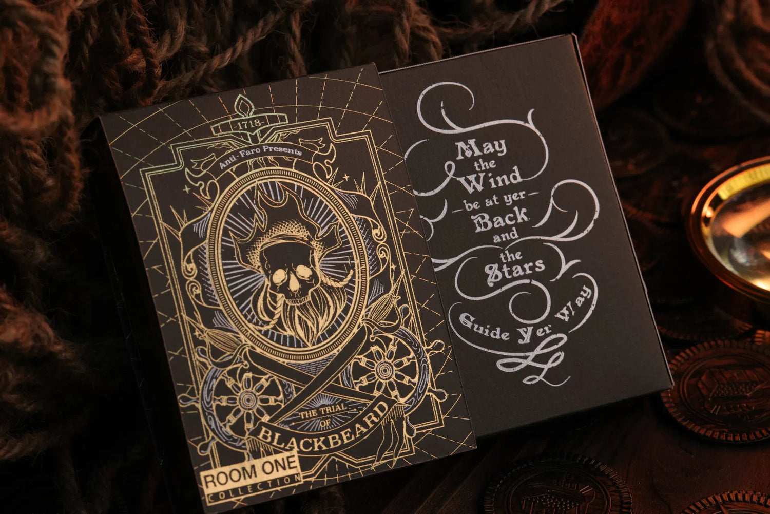 Trial of Blackbeard Playing Cards - Special Obsibian Black Edition