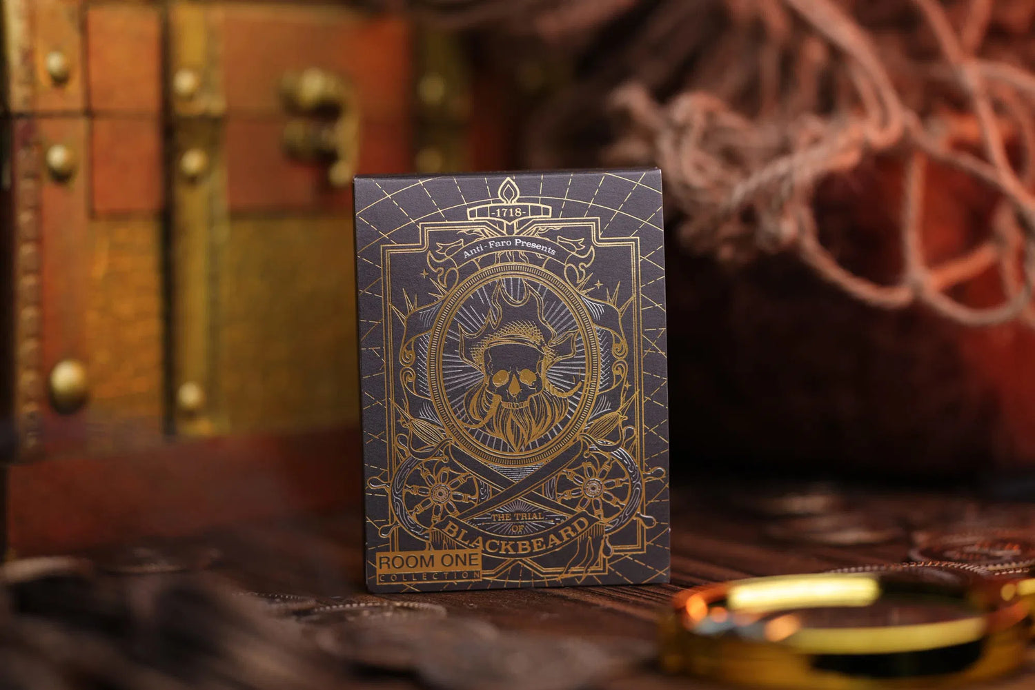 Trial of Blackbeard Playing Cards - Special Obsibian Black Edition