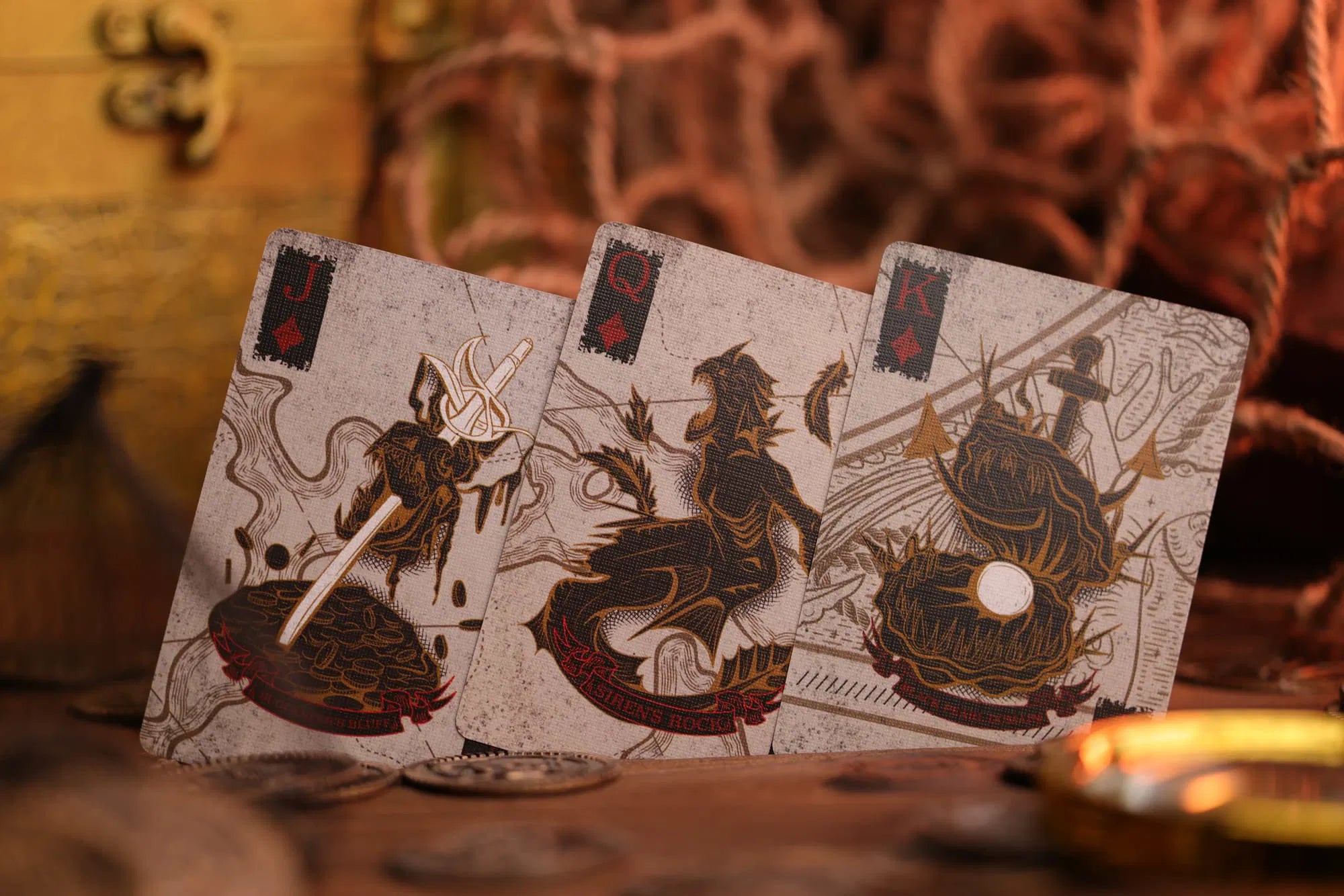 Trial of Blackbeard Playing Cards - Special Obsibian Black Edition