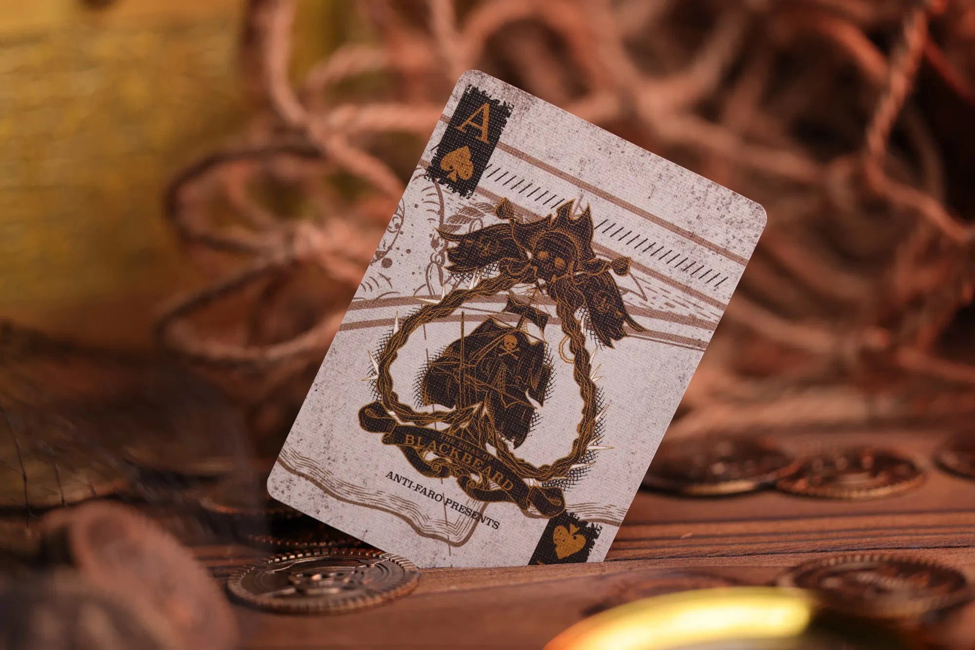 Trial of Blackbeard Playing Cards - Special Obsibian Black Edition