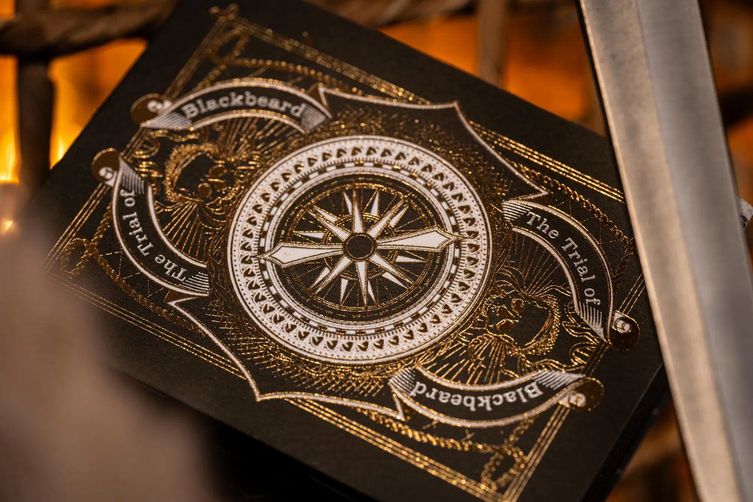 Trial of Blackbeard Playing Cards - Special Obsibian Black Edition