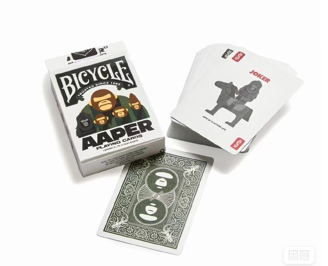 Bicycle Aaper Playing Cards by A Bathing Ape