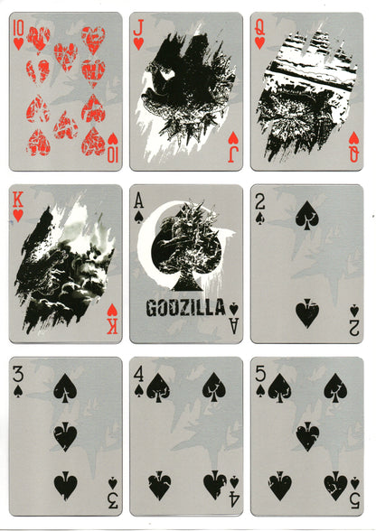 Bicycle Godzilla G-1.0 Playing Cards