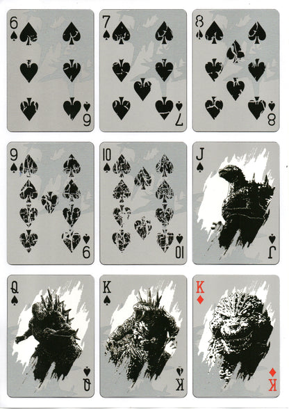 Bicycle Godzilla G-1.0 Playing Cards