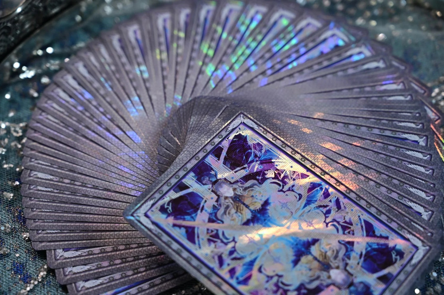 King Arthur V2 (Golden Dawn &amp; Silver Fairyland) Playing Cards by KING STAR