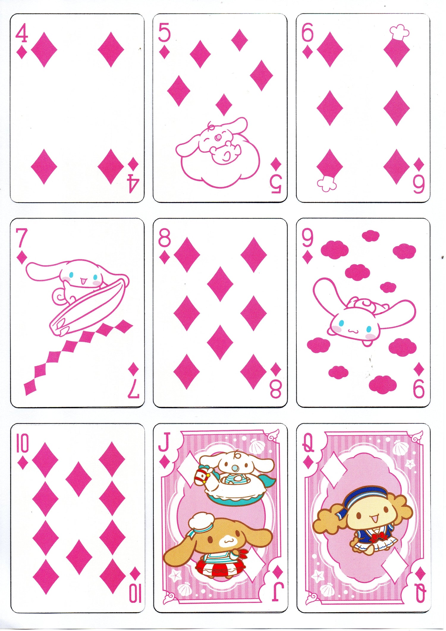 Bicycle Cinnamoroll V2 Playing Cards by Saniro