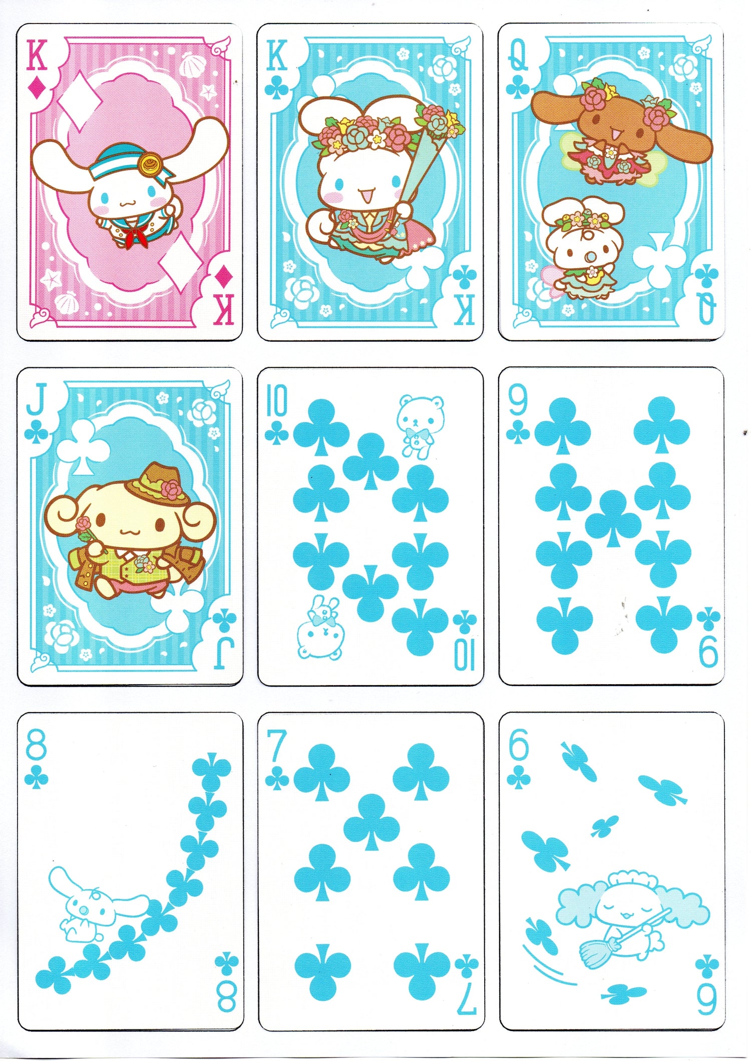 Bicycle Cinnamoroll V2 Playing Cards by Saniro