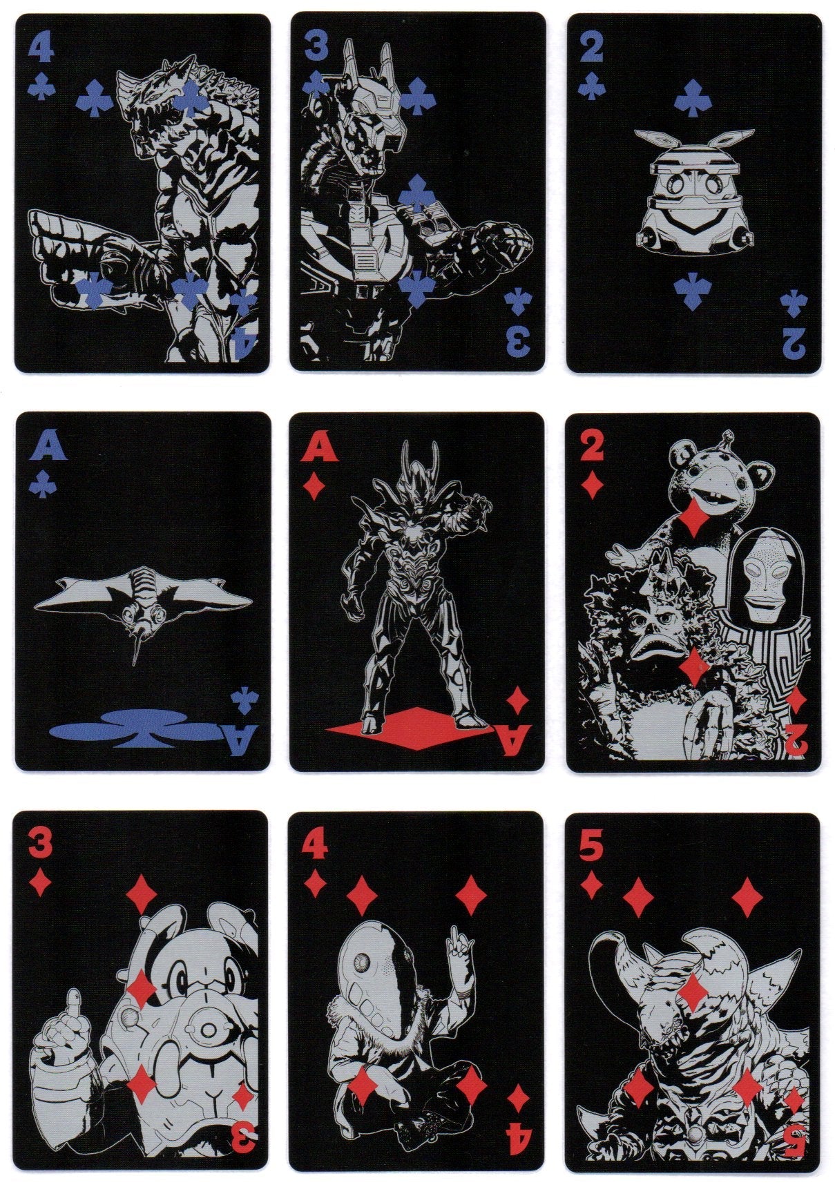 Bicycle Ultraman New Generation Playing Cards